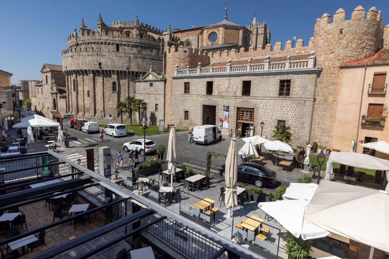 Hostal Restaurante Puerta Del Alcazar Ávila المظهر الخارجي الصورة