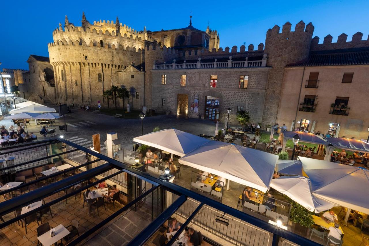 Hostal Restaurante Puerta Del Alcazar Ávila المظهر الخارجي الصورة