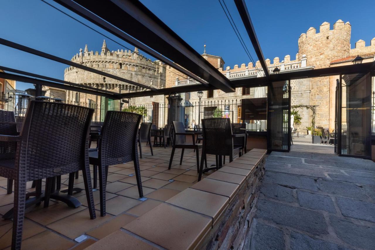 Hostal Restaurante Puerta Del Alcazar Ávila المظهر الخارجي الصورة